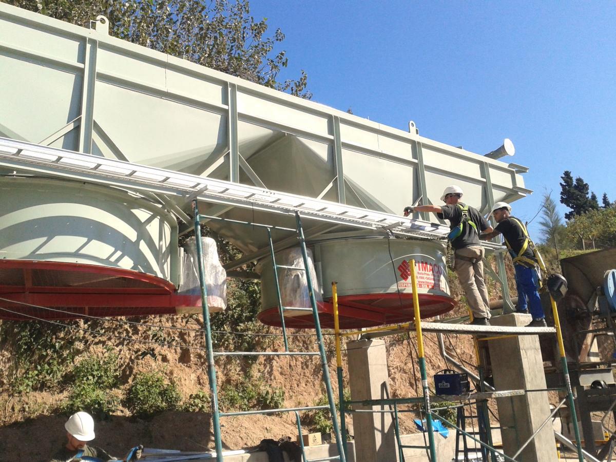 Proyecto Instalación de aerocondensador