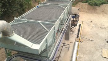 Instalación de Aerocondensador